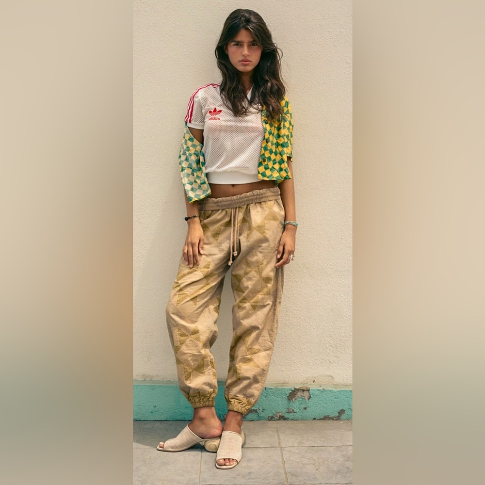 Kimchi Blue Tan Track Pants